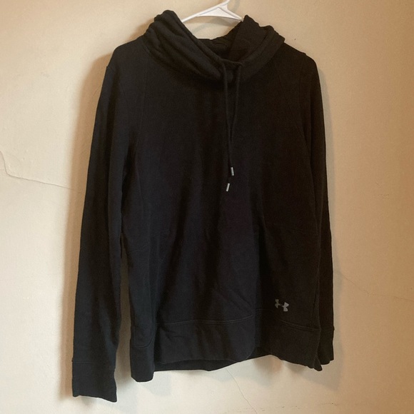 Under Armor Women’s Sweatshirt Black Medium - Picture 8 of 8